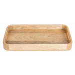 Olympia Mango Wood Deep Sided Rectangular Tray 230x430mm