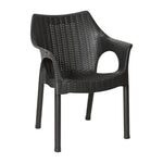 Bolero Elements Polypropylene Armchairs Black (4 Pack)