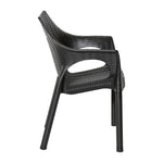 Bolero Elements Polypropylene Armchairs Black (4 Pack)