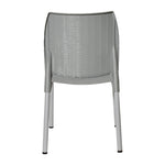 Bolero Elements Polypropylene Rattan Side Chairs Grey (4 Pack)