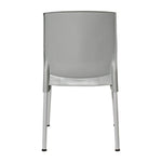 Bolero Elements Polypropylene Side Chairs Grey (4 Pack)