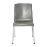 Bolero Elements Polypropylene Side Chairs Olive Green (4 Pack)