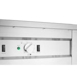 Buffalo Mobile Servery with Solid Heated Top 4x 1/1 GN
