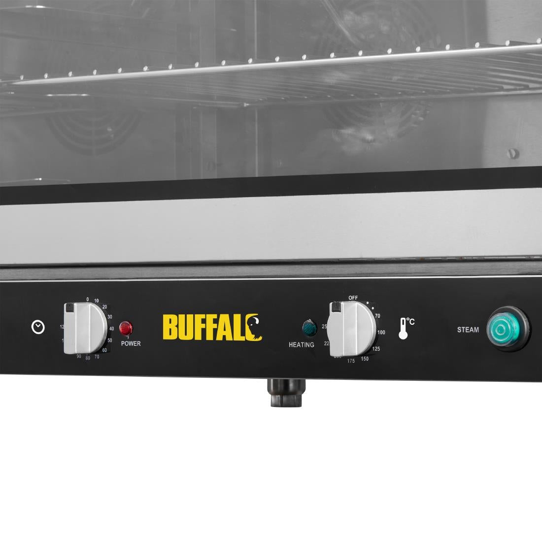 Buffalo Bakery Convection Oven with Steam 100Ltr Three Phase
