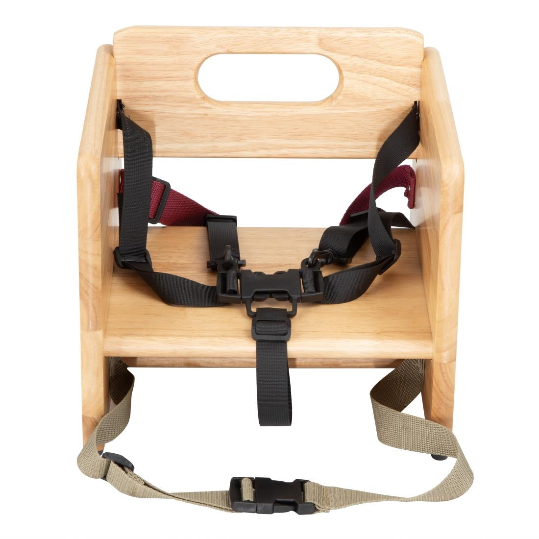 Bolero Booster Seat Natural Wood