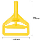 Jantex Connect Wide Kentucky Mop Head Clip Yellow