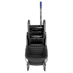 Jantex Two-Compartment Mop Bucket and Wringer Blue 30Ltr