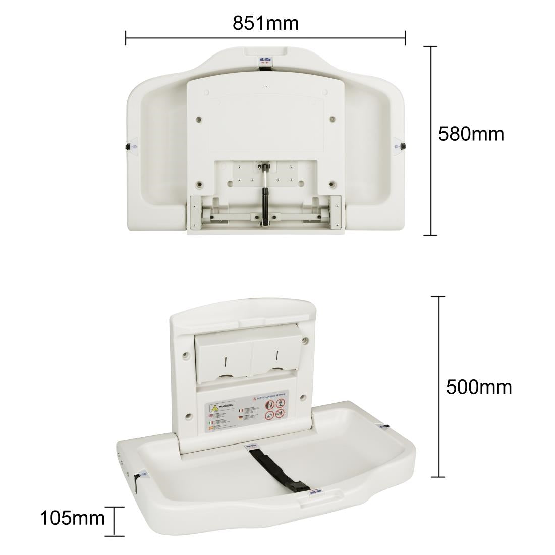 Bolero Horizontal Changing Station