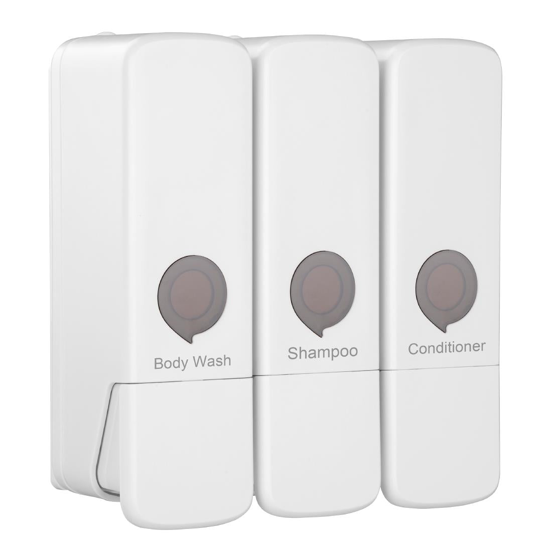 Jantex Triple Shower Dispensers White