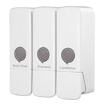 Jantex Triple Shower Dispensers White