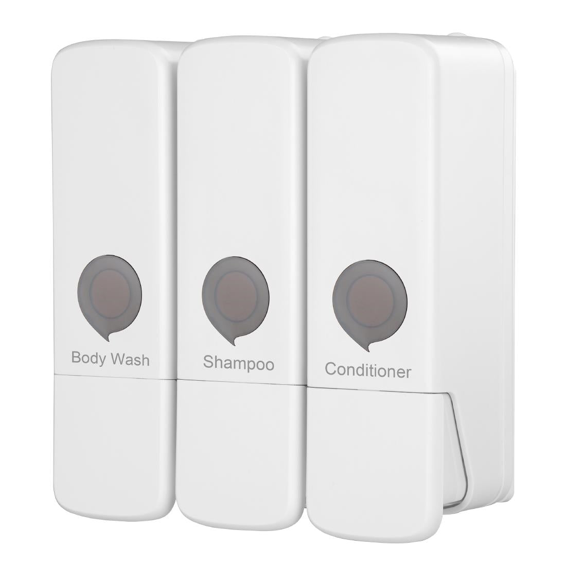 Jantex Triple Shower Dispensers White