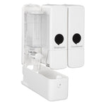 Jantex Triple Shower Dispensers White
