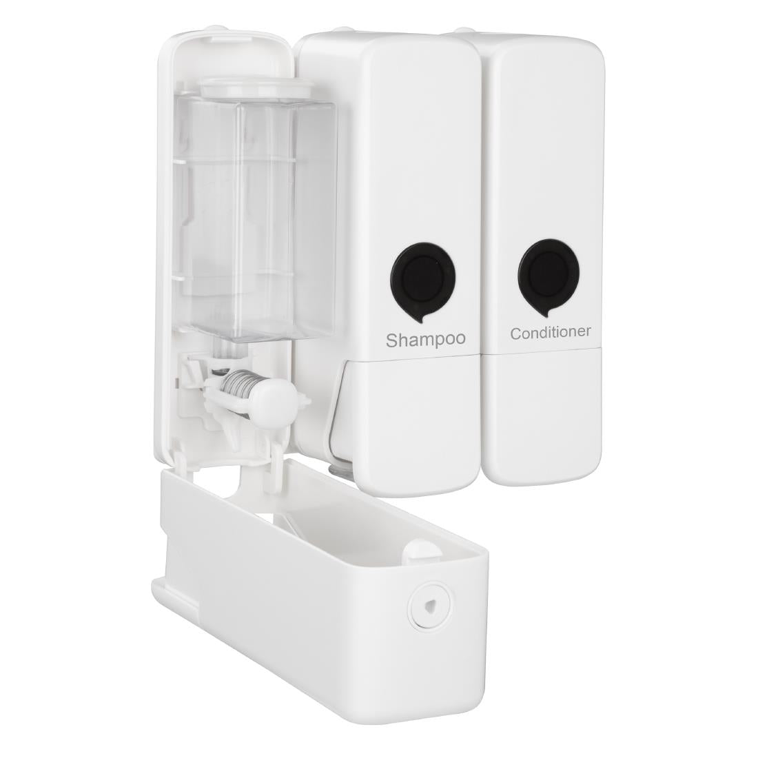 Jantex Triple Shower Dispensers White