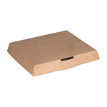 Notpla Lids for 800ml Clip & Close Food Boxes - Kraft (260 Pack)