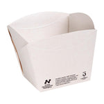 Notpla Square Open Takeaway Boxes 350ml - White ( 250 Pack)