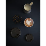 Vegware 89-Series CPLA Hot Cup Lids Black (1000 Pack)