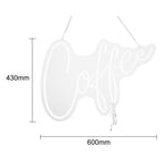 Bolero Neon Coffee Wall Sign Script