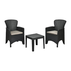Bolero Elements Outdoor Chair and Table Set