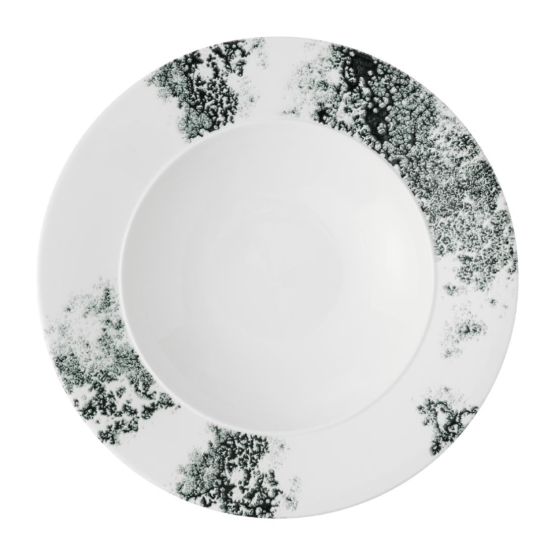 Churchill Alchemy Ambience Standard Rim Bowls Smoke Black 280mm (6 Pack)