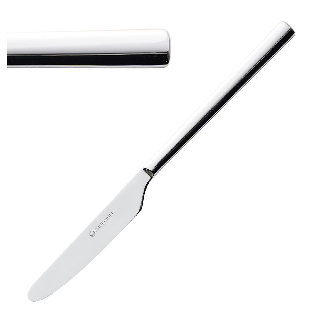 Churchill Linear Cutlery Dessert Knives (12 Pack)