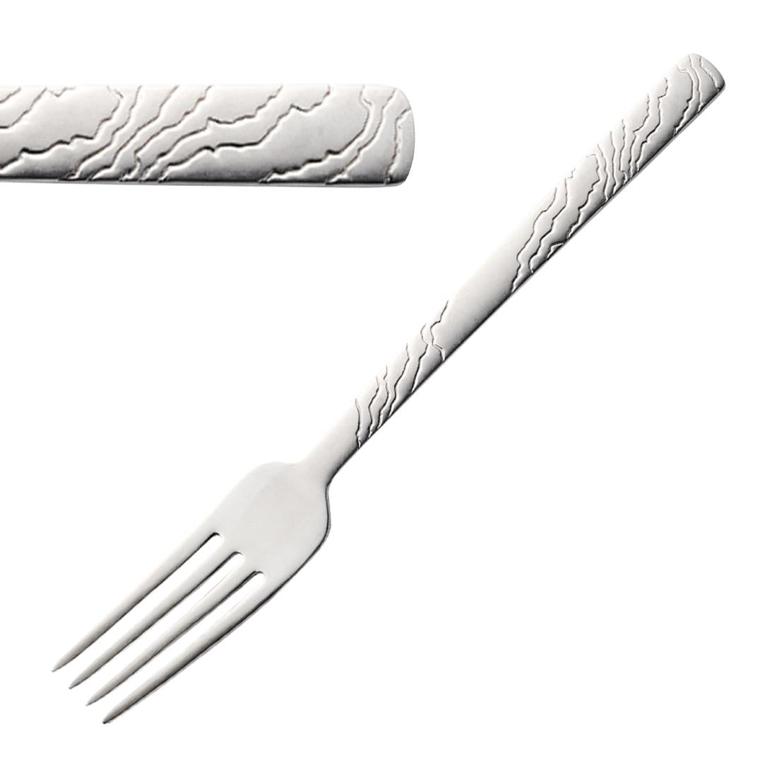 Churchill Tide Vintage Cutlery Dessert Forks (12 Pack)