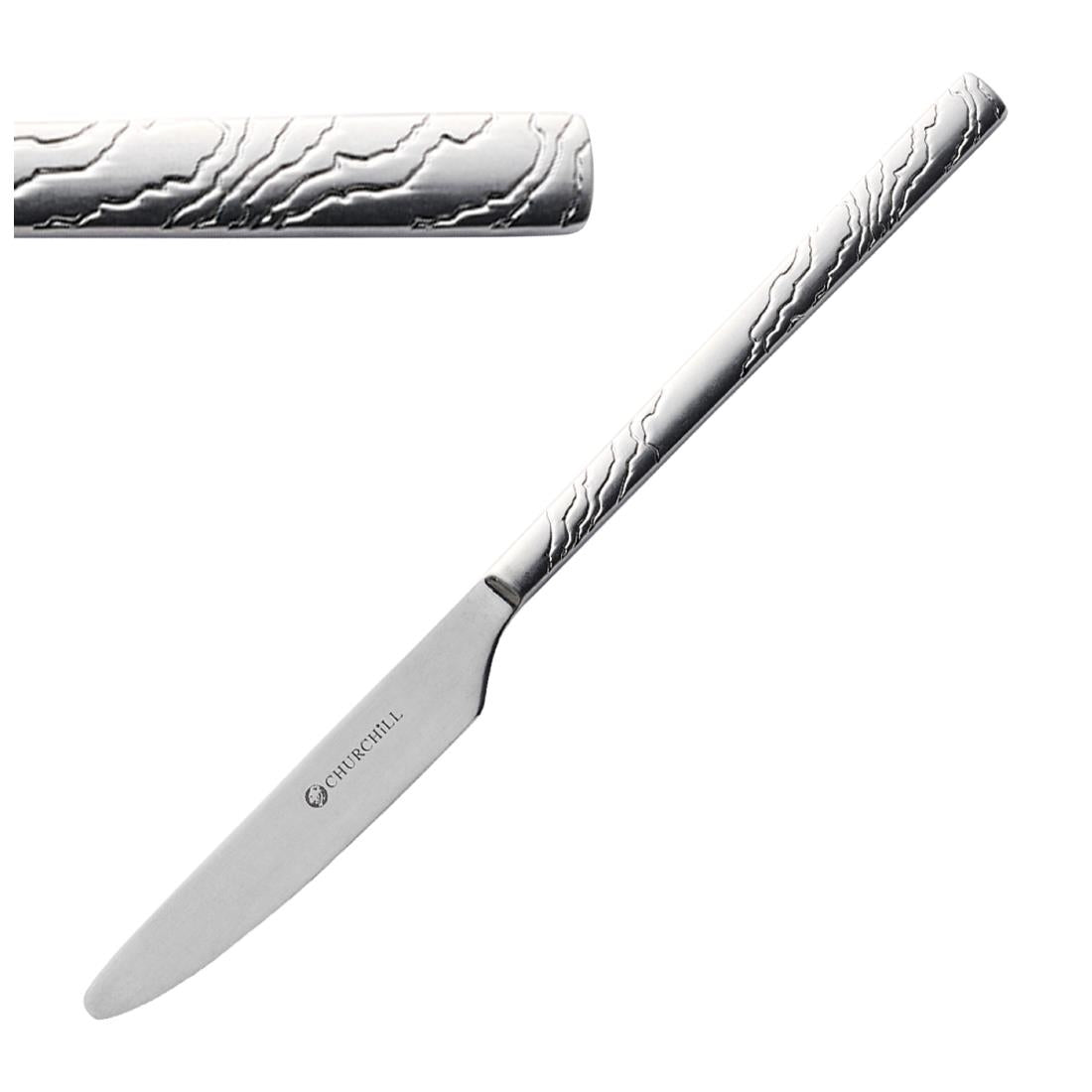 Churchill Tide Vintage Cutlery Dessert Knives (12 Pack)