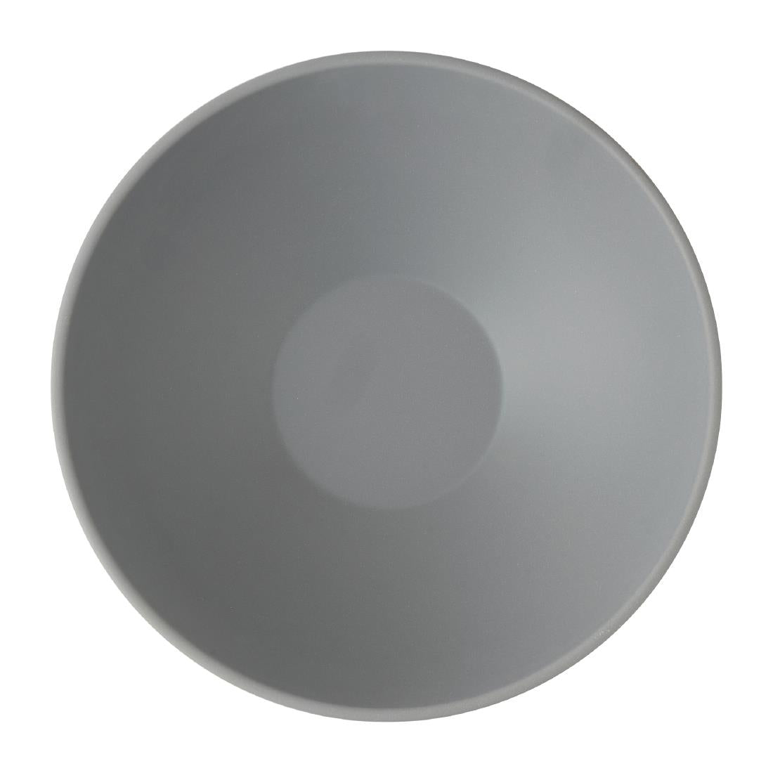 Churchill Emerge Melamine Seattle Grey Deep Serving Bowls 285mm (4 Pack)