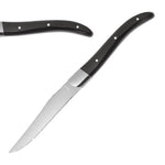 Comas ACR Black Acrylic Steak Knives (6 Pack)