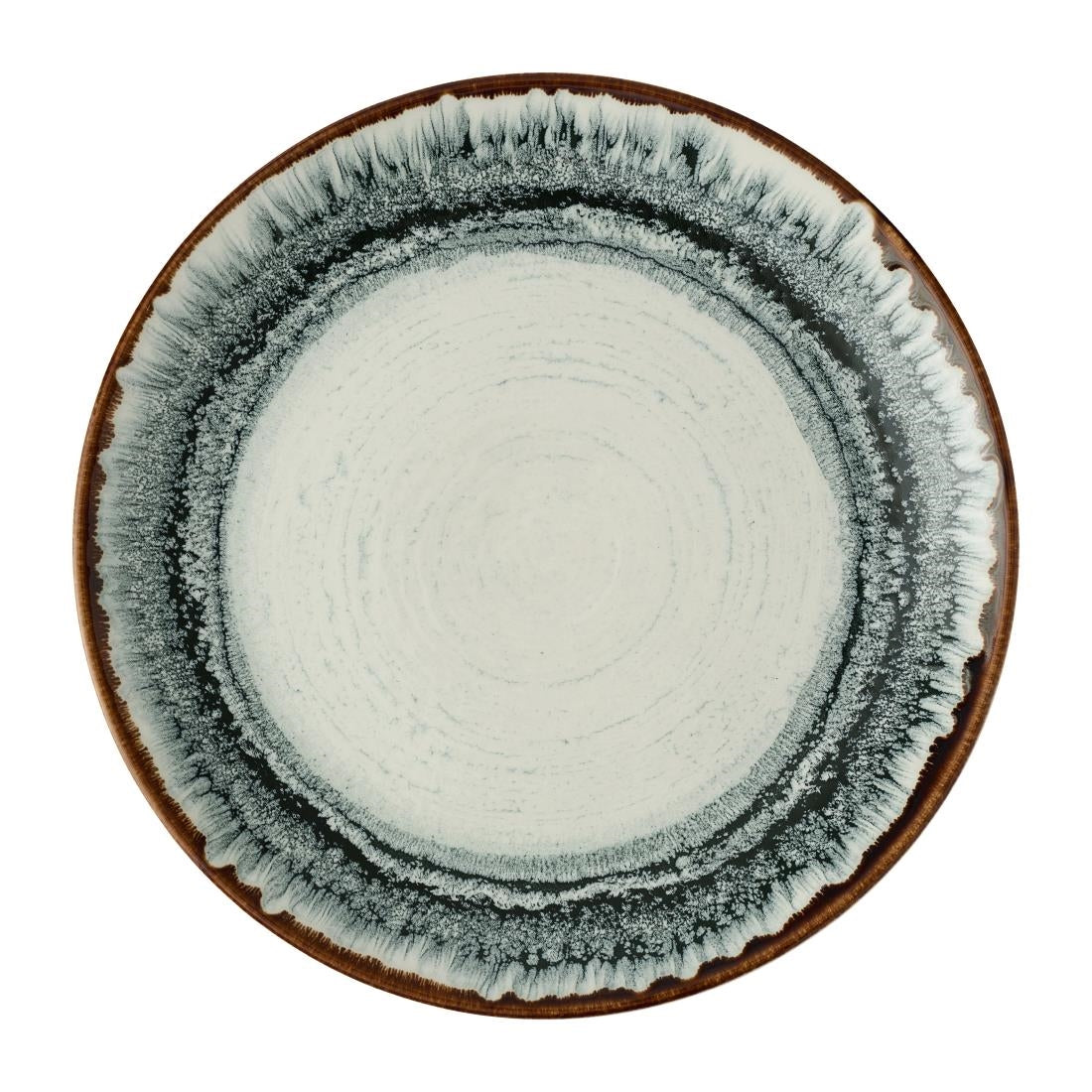 Dudson Harvest Flare Natural Evolve Coupe Plates 260mm (12 Pack)