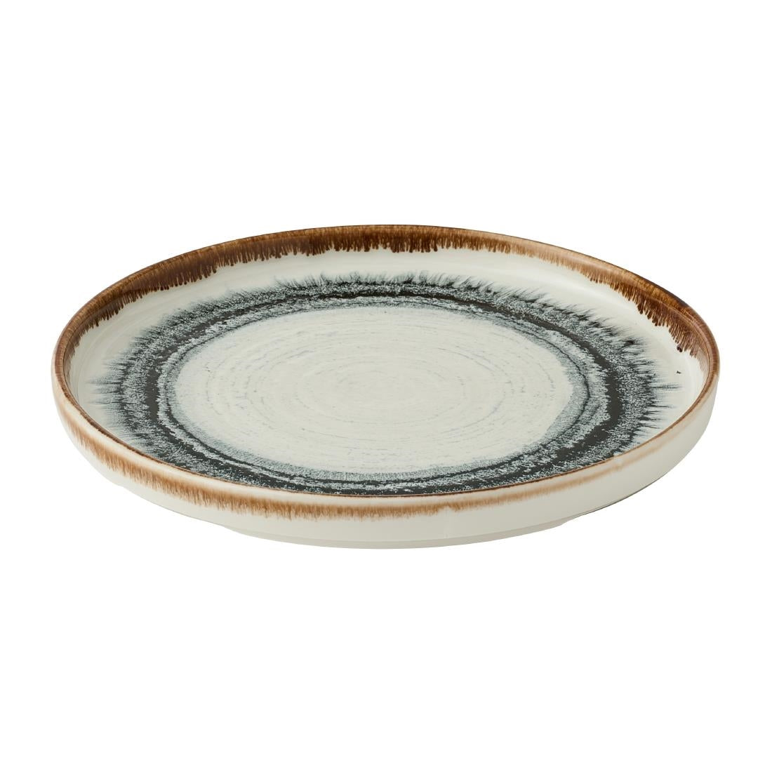 Dudson Harvest Flare Natural Evolve Walled Plates 210mm (6 Pack)