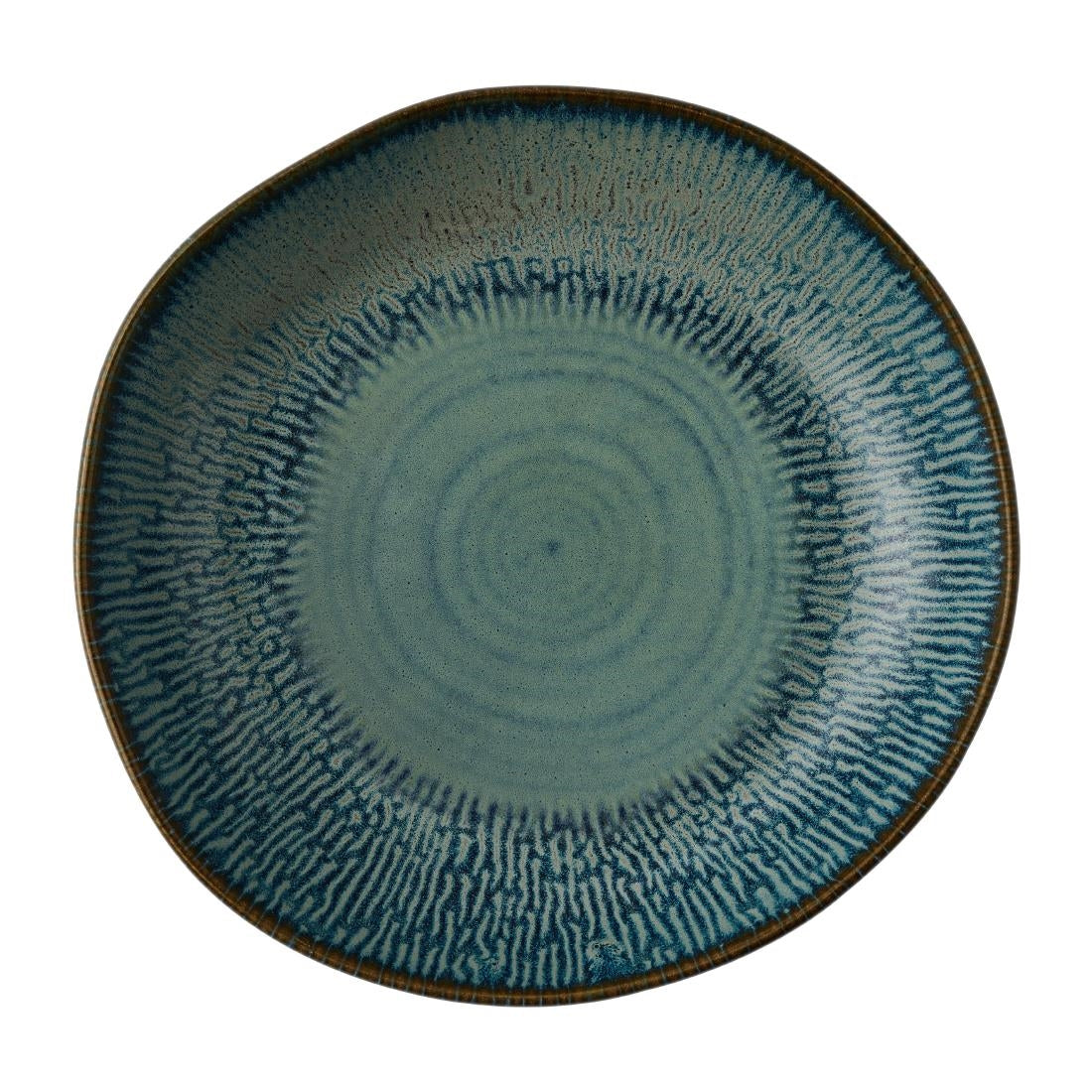 Churchill Envisage Cascade Sapphire Blue Natural Deep Bowls 250mm (6 Pack)