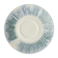 Churchill Lyra Blue Cappuccino Saucers 156mm (Pack of 12)