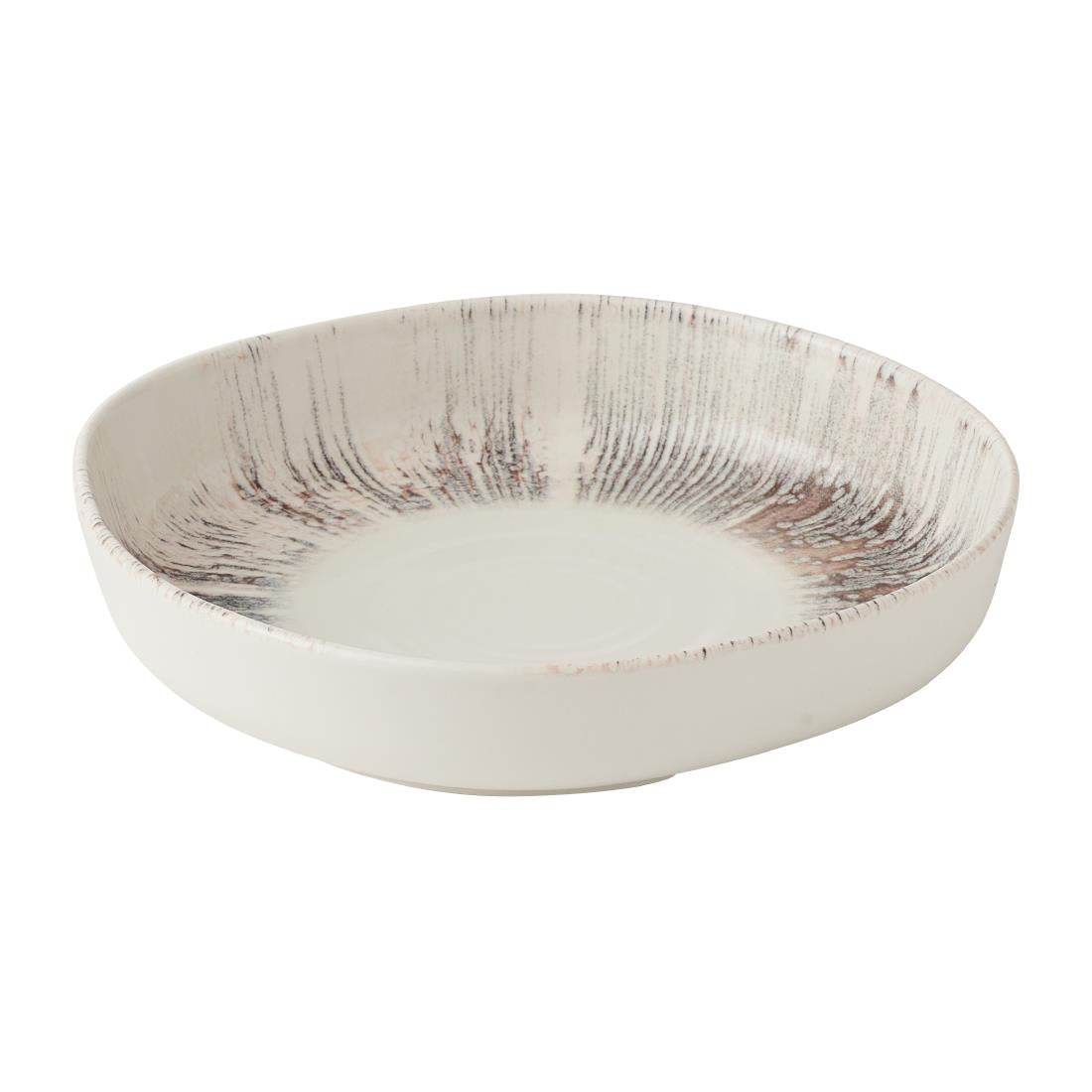 Churchill Lyra Pink Organic Walled Bowls 230mm (6 Pack)