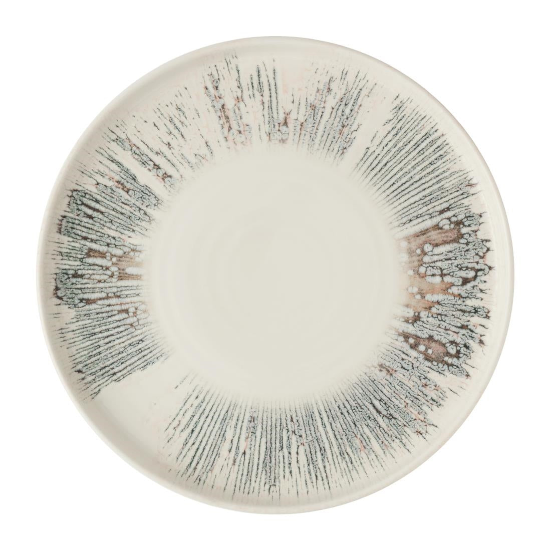Churchill Lyra Pink Walled Plates 260mm (6 Pack)