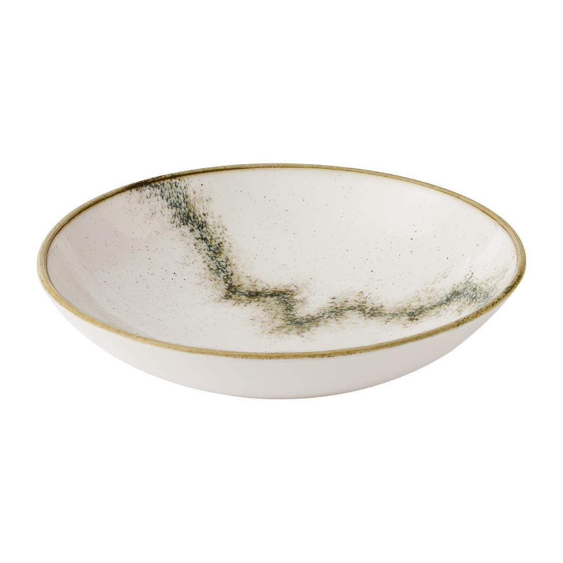 Churchill Stonecast Spice Barley White Coupe Bowls 248mm (12 Pack)