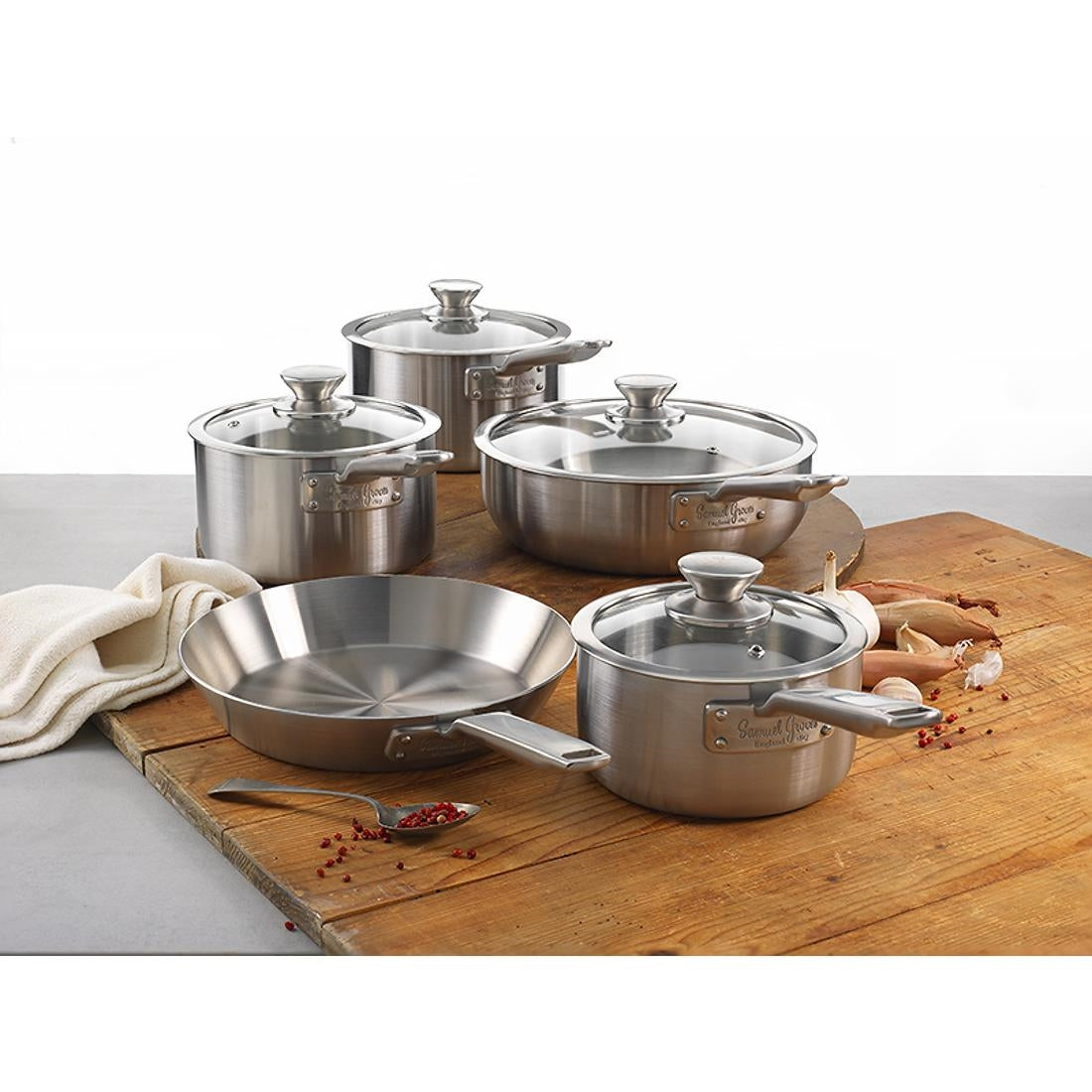 Samuel Groves Stainless Steel Frying pan 26cm