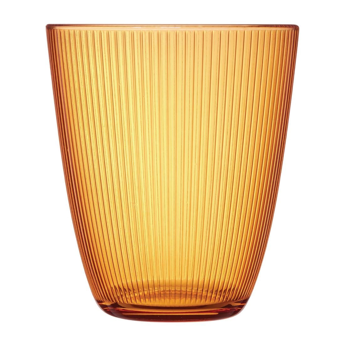 Luminarc Concepto Stripy Amber Tumblers 320ml (24 Pack)