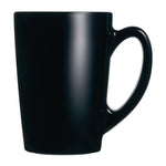 Luminarc New Morning Mugs Black 320ml (6 Pack)