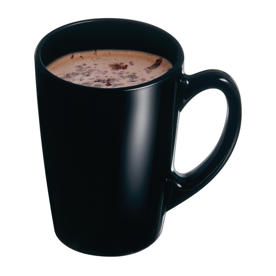 Luminarc New Morning Mugs Black 320ml (6 Pack)