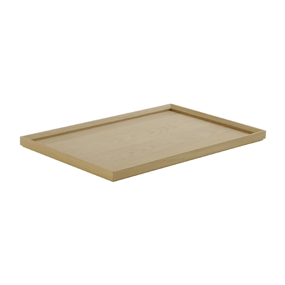 APS VALO Wooden Rectangular Serving Tray 400x600mm