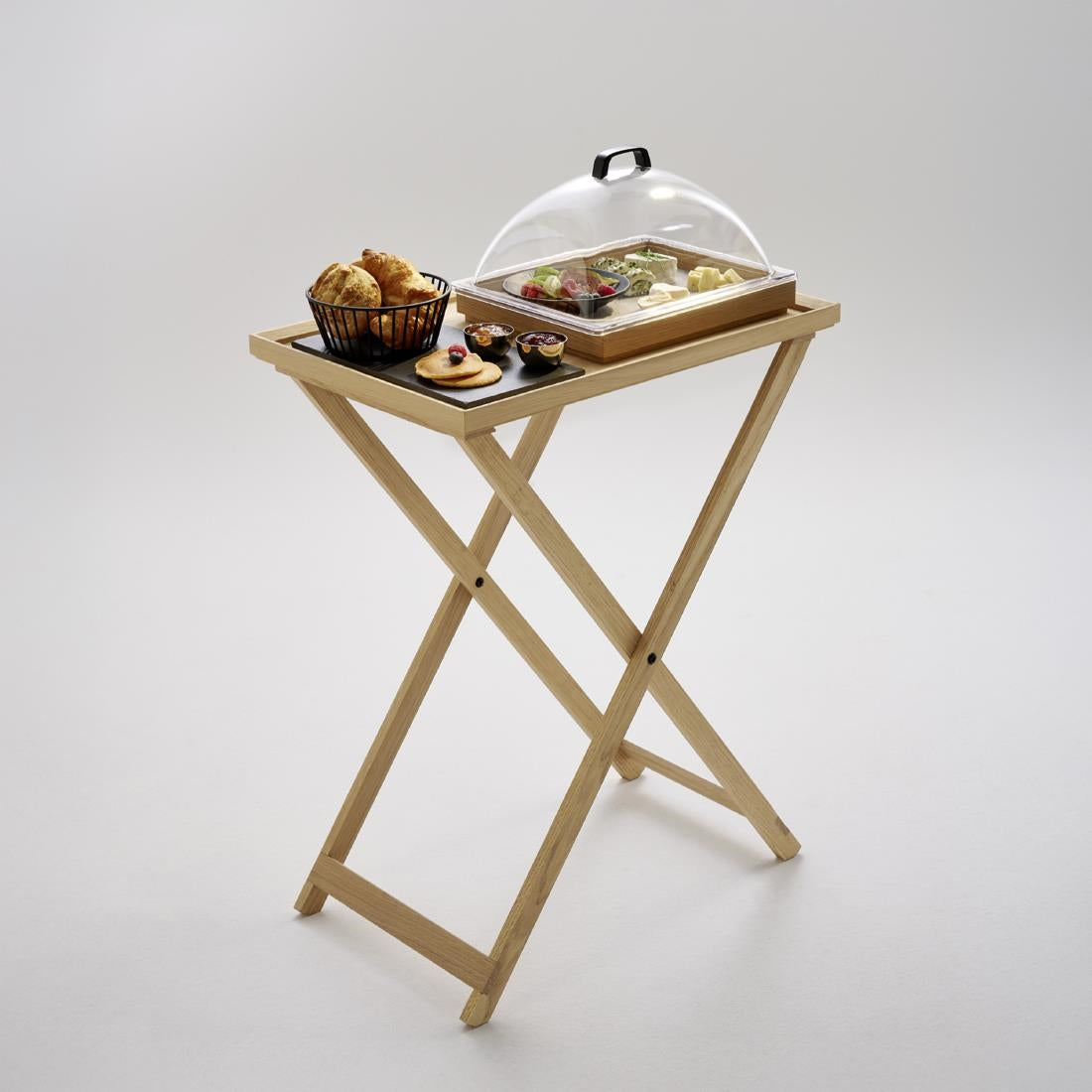 APS VALO Wooden Rectangular Serving Tray 400x600mm