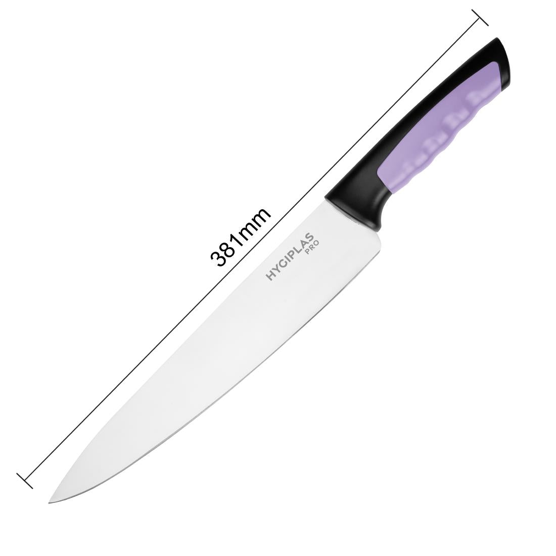 Hygiplas Pro Chef Knife 25cm Purple