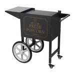 Haxro HX8588 Popcorn Machine and Cart Black