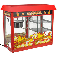 Haxro HX8872 Popcorn Machine with 2 Shelves
