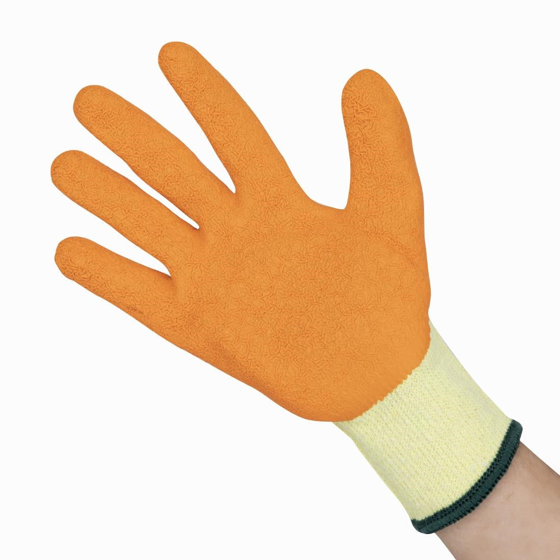 KeepSAFE GLO107 Latex Palm Gloves Orange 11 (10 Pack)
