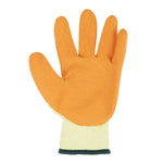 KeepSAFE GLO107 Latex Palm Gloves Orange 11 (10 Pack)