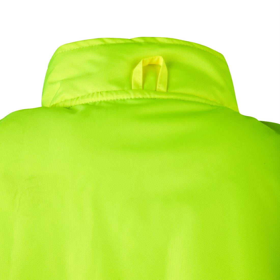 KeepSAFE Hi Vis Bodywarmer Reversible Yellow 2XL