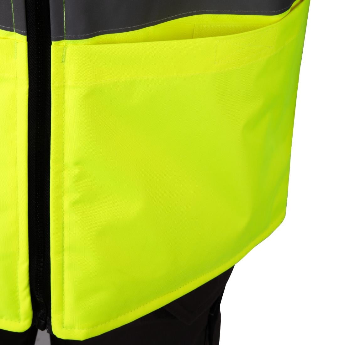 KeepSAFE Hi Vis Bodywarmer Reversible Yellow M