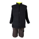 KeepSAFE Hi Vis Bodywarmer Reversible Yellow L