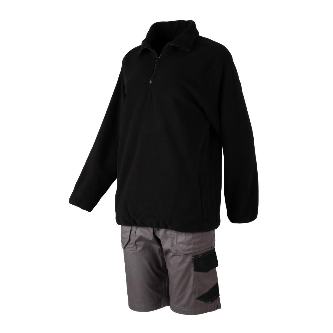 Endurance 1/4 Zip Micro Fleece Black 2XL